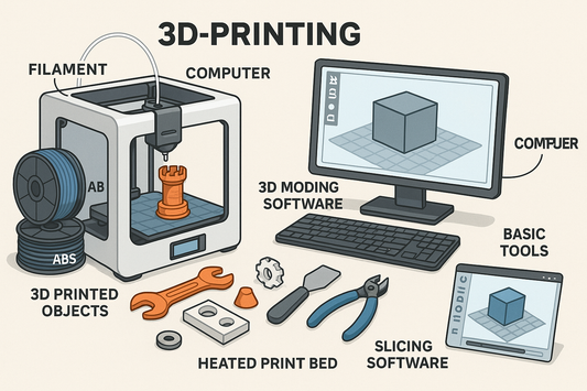 The Basic's needed to start 3d printing.