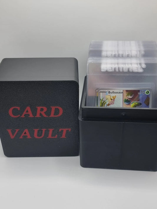 TCG TopLoader Storage Box – Holds 50+ Cards – Yu-Gi-Oh! – Pokémon – Magic