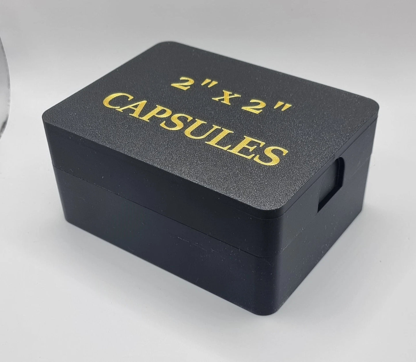 2" x 2" Square Coin Capsule Storage Box – Stackable
