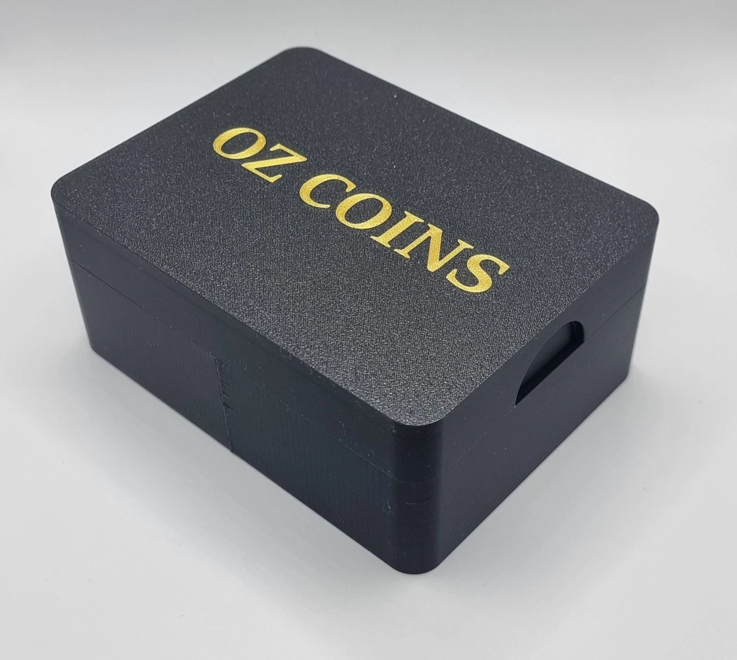 1oz Silver Coin Storage Box – 41mm Capsules, Stackable