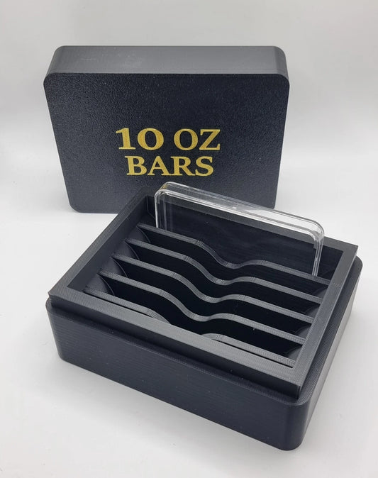 10oz Silver Bar Storage Box – Stackable