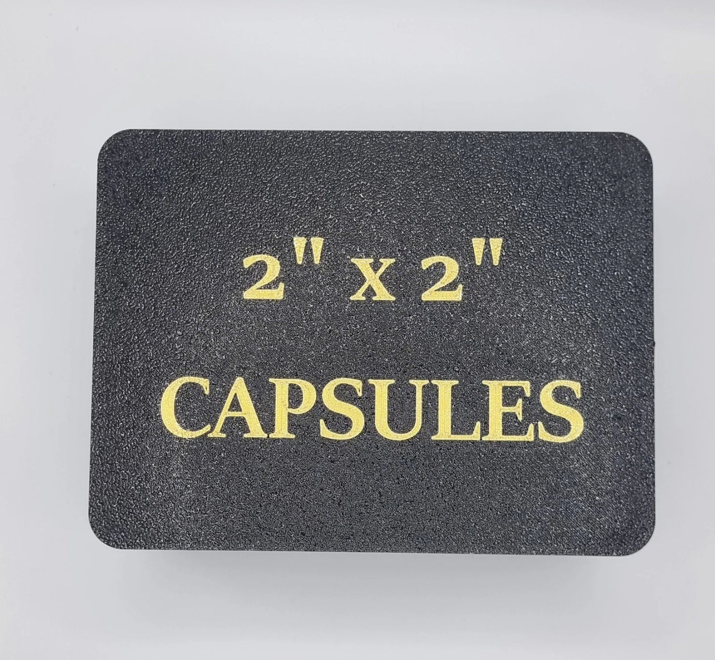 2" x 2" Square Coin Capsule Storage Box – Stackable