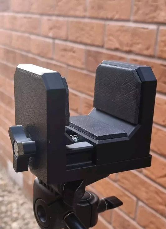 Heavy Duty Tripod Shooting Saddle Clamp – 1/4" Thread
