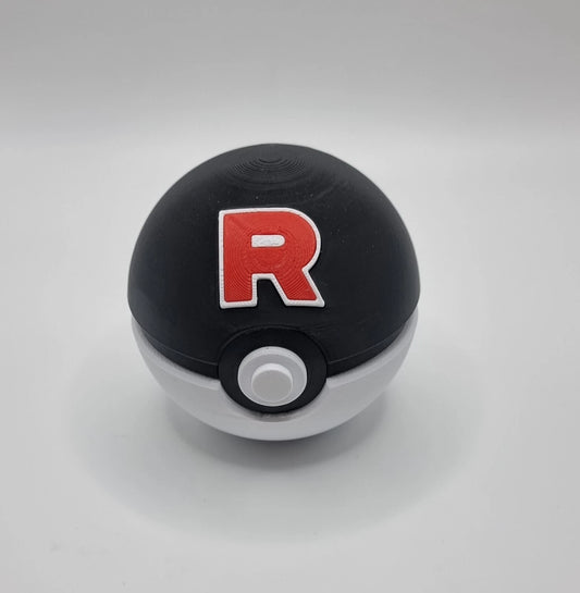 Pokémon Style – Team Rocket Pokéball Replica